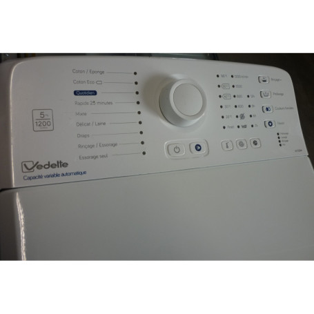 Lave-Linge Top VEDETTE VLT1255W