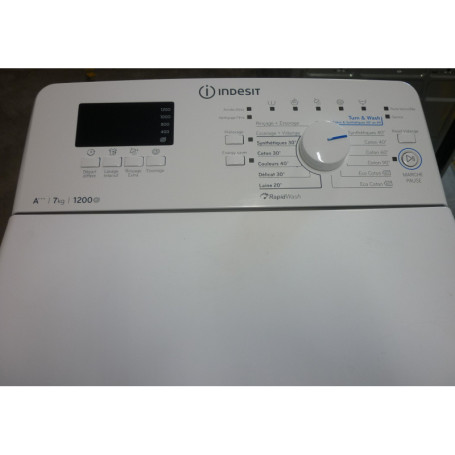 Lave-Linge Top INDESIT btw c d71253