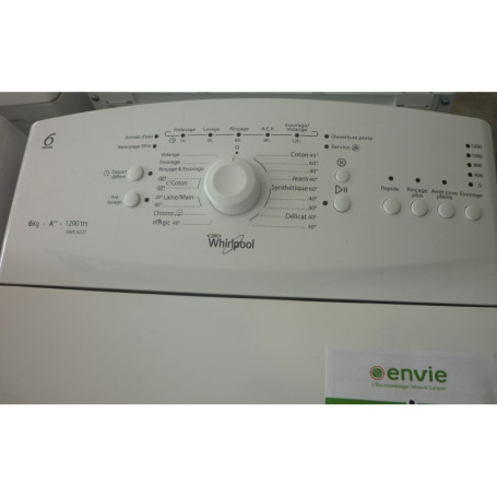 Lave-Linge Top WHIRLPOOL AWE6221