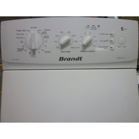 Lave-Linge Top BRANDT WTC0122FW