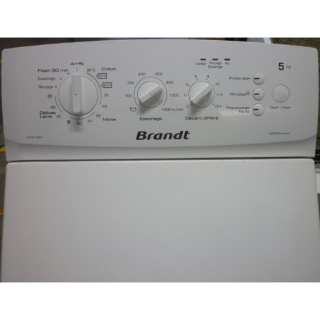 Lave-Linge Top BRANDT WTC0122FW