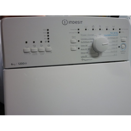 Lave-Linge Top INDESIT BTWL6230FR/N