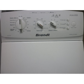 Lave-Linge Top BRANDT WTC1138F